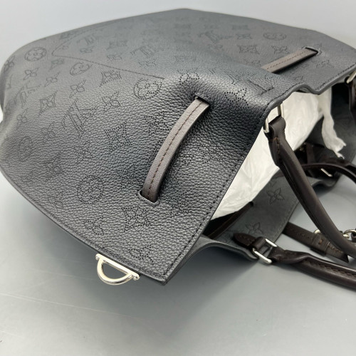 Louis Vuitton Girolata Bucket Bag Mahina Black