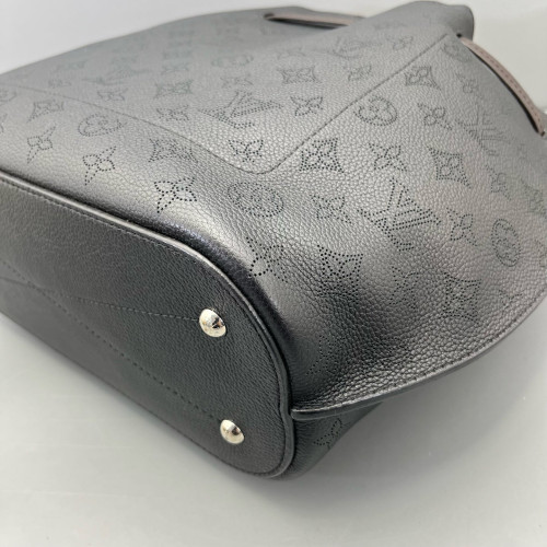 Louis Vuitton Girolata Bucket Bag Mahina Black