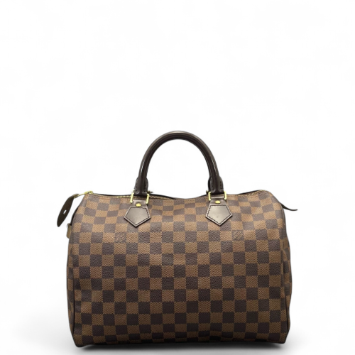 Louis Vuitton Speedy 30 Damier Ebene Brown