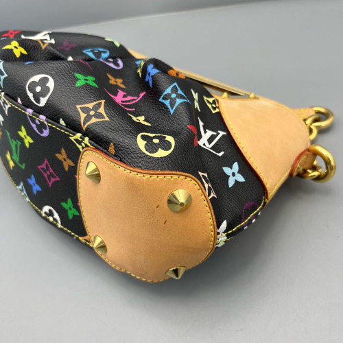Louis Vuitton Judy PM Monogram Multicolor Black