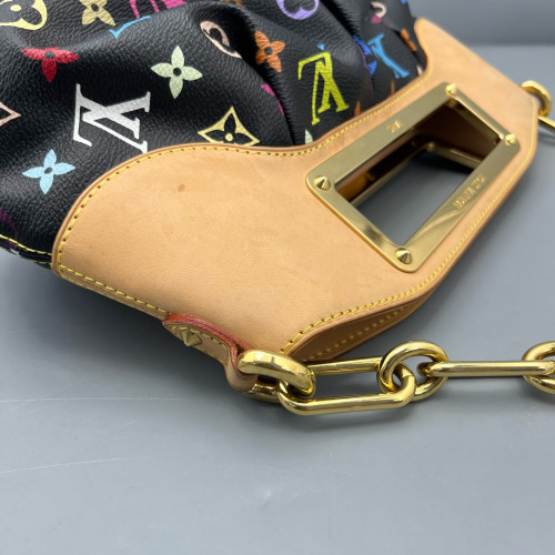 Louis Vuitton Judy PM Monogram Multicolor Black