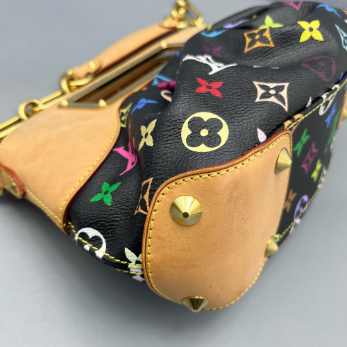 Louis Vuitton Judy PM Monogram Multicolor Black