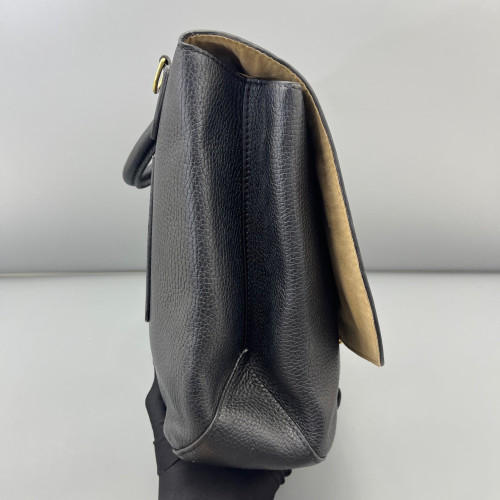 Louis Vuitton Volta Two-Way Bag Calfskin Black