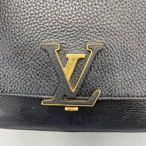 Louis Vuitton Volta Two-Way Bag Calfskin Black
