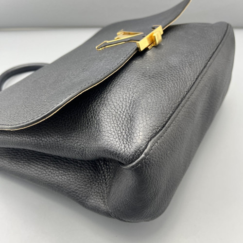Louis Vuitton Volta Two-Way Bag Calfskin Black