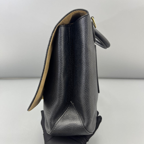 Louis Vuitton Volta Two-Way Bag Calfskin Black