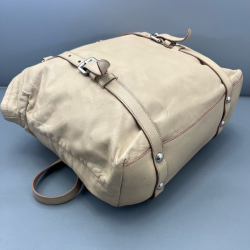 Prada Tote Bag Calfskin Nude Pink