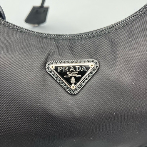 Prada Mini Re-Edition 2000 Shoulder Bag Tessuto Nylon Black