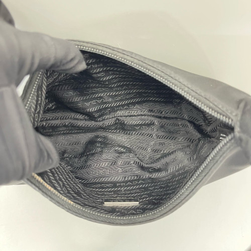 Prada Mini Re-Edition 2000 Shoulder Bag Tessuto Nylon Black