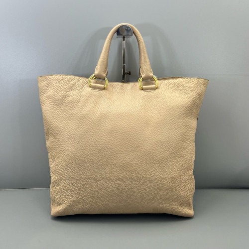 Prada Tote Bag Vitello Daino Natural Tan