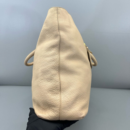Prada Tote Bag Vitello Daino Natural Tan