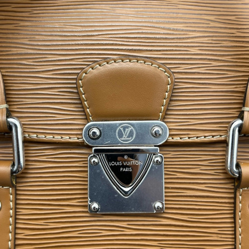 Louis Vuitton Sugur Satchel PM Epi Brown