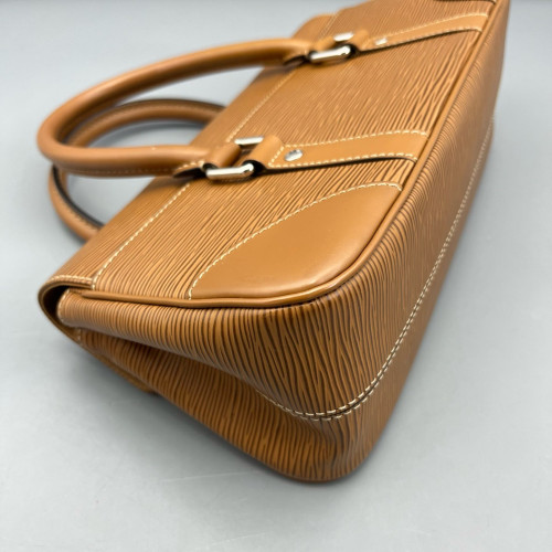 Louis Vuitton Sugur Satchel PM Epi Brown