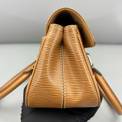 Louis Vuitton Sugur Satchel PM Epi Brown
