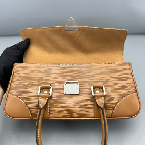 Louis Vuitton Sugur Satchel PM Epi Brown