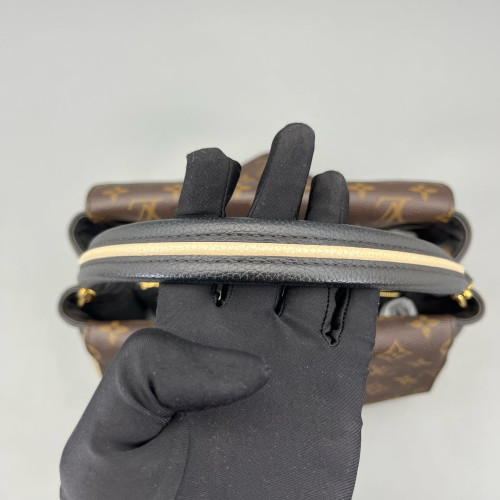 Louis Vuitton Double V Bag Monogram Calfskin Black