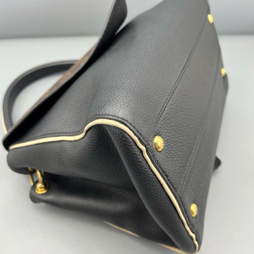 Louis Vuitton Double V Bag Monogram Calfskin Black