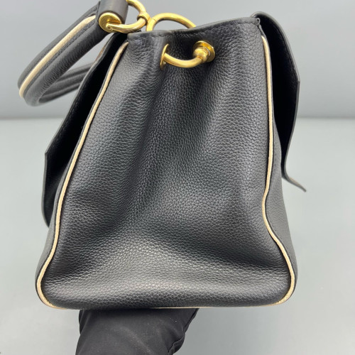 Louis Vuitton Double V Bag Monogram Calfskin Black