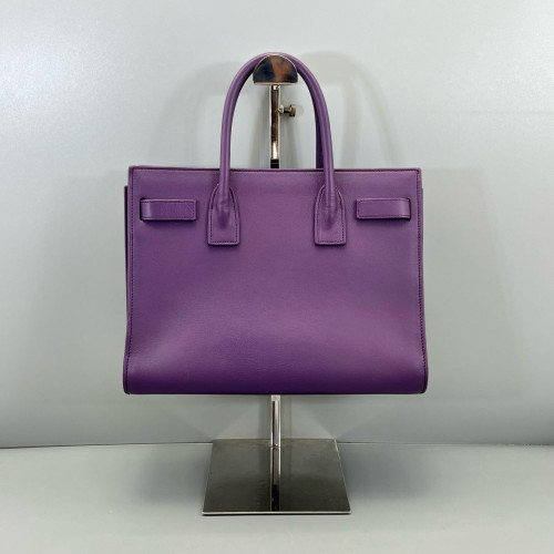 Yves Saint Laurent Baby Sac De Jour Calfskin Purple