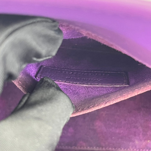 Yves Saint Laurent Baby Sac De Jour Calfskin Purple