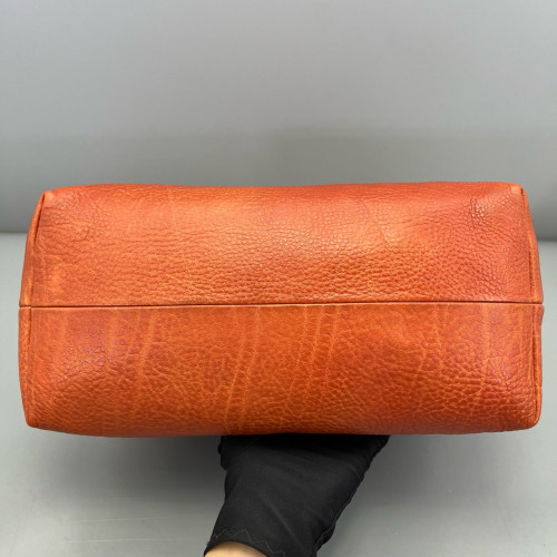 Gucci Bamboo Dome Calfskin Orange