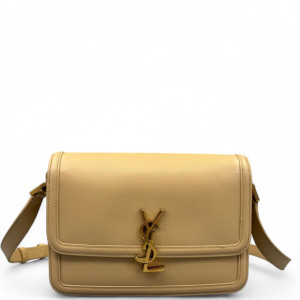 Yves Saint Laurent Medium Solferino Calfskin Light Yellow Yves Saint Laurent Medium Solferino Calfskin Light Yellow