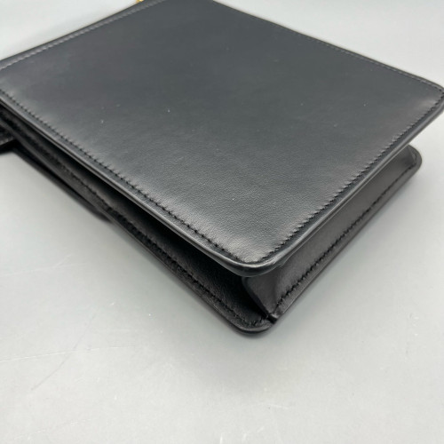 Burberry Phone Holder Calfskin Black