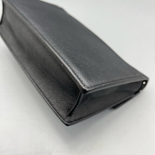 Louis Vuitton Mylockme Chain Pochette Calfskin Black