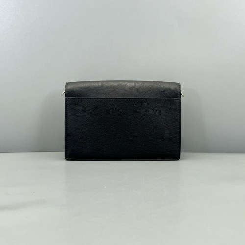 Louis Vuitton Mylockme Chain Pochette Calfskin Black