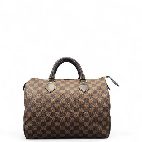 Louis Vuitton Speedy 30 Damier Ebene Brown Louis Vuitton Speedy 30 Damier Ebene Brown