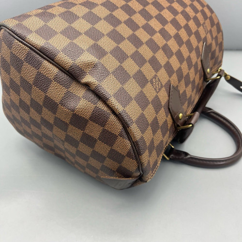 Louis Vuitton Speedy 30 Damier Ebene Brown Louis Vuitton Speedy 30 Damier Ebene Brown