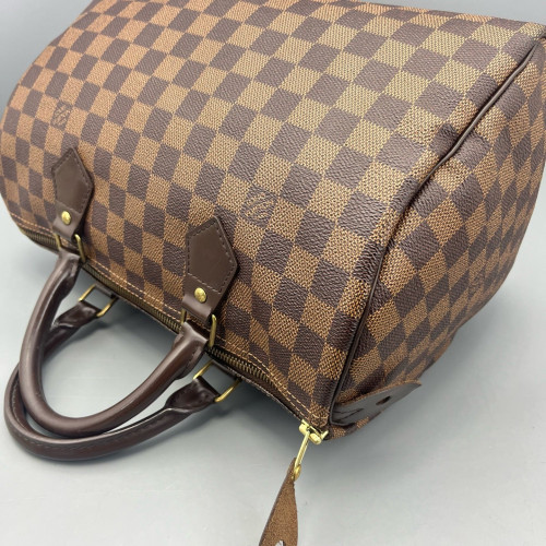 Louis Vuitton Speedy 30 Damier Ebene Brown Louis Vuitton Speedy 30 Damier Ebene Brown