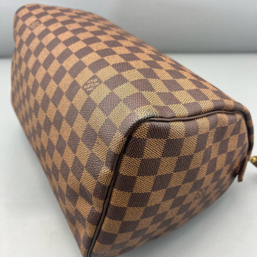 Louis Vuitton Speedy 30 Damier Ebene Brown Louis Vuitton Speedy 30 Damier Ebene Brown