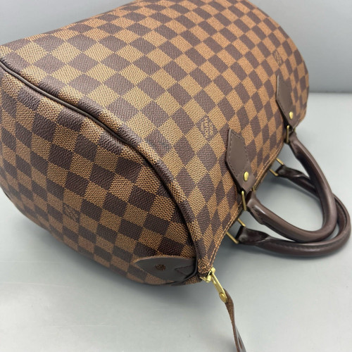 Louis Vuitton Speedy 30 Damier Ebene Brown Louis Vuitton Speedy 30 Damier Ebene Brown