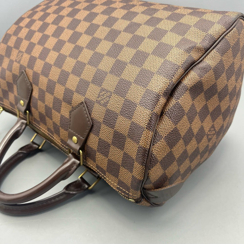 Louis Vuitton Speedy 30 Damier Ebene Brown Louis Vuitton Speedy 30 Damier Ebene Brown