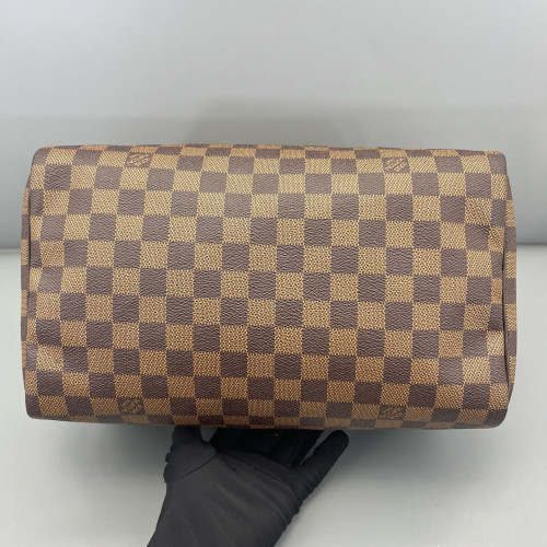 Louis Vuitton Speedy 30 Damier Ebene Brown Louis Vuitton Speedy 30 Damier Ebene Brown