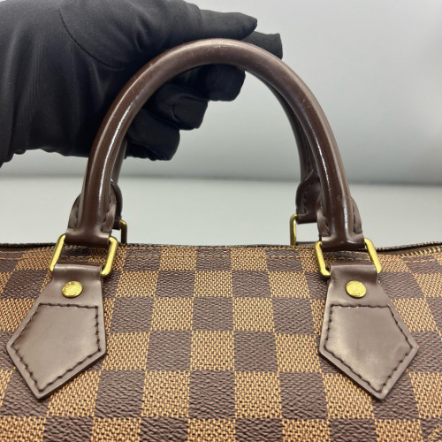 Louis Vuitton Speedy 30 Damier Ebene Brown Louis Vuitton Speedy 30 Damier Ebene Brown