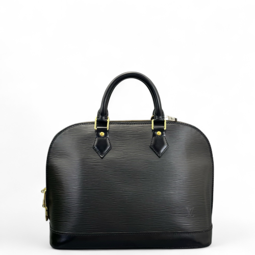 Louis Vuitton Alma PM Epi Black