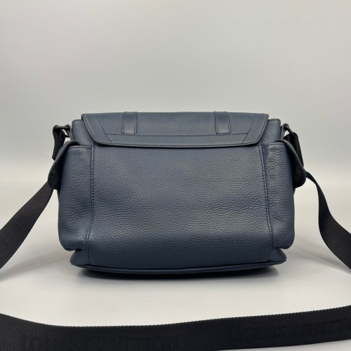 Louis Vuitton Christopher Messenger Calfskin Blue
