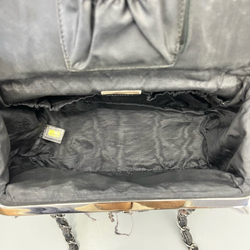 Chanel Box Bag Tweed Purple