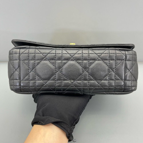 Dior Small Caro Bag Calfskin Black