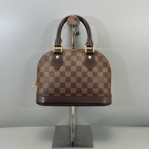 Louis Vuitton Alma BB Damier Ebene Brown Louis Vuitton Alma BB Damier Ebene Brown