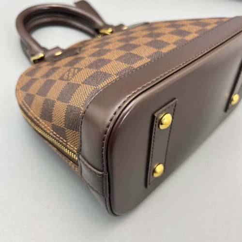 Louis Vuitton Alma BB Damier Ebene Brown Louis Vuitton Alma BB Damier Ebene Brown
