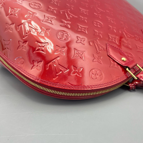 Louis Vuitton Alma GM Vernis Red