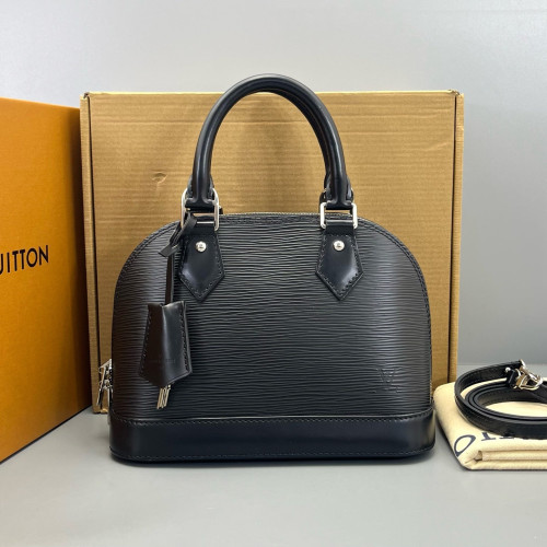 Louis Vuitton Alma BB Epi Black