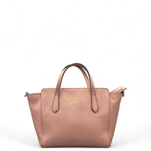 Gucci Mini Swing Tote Calfskin Pink Gucci Mini Swing Tote Calfskin Pink