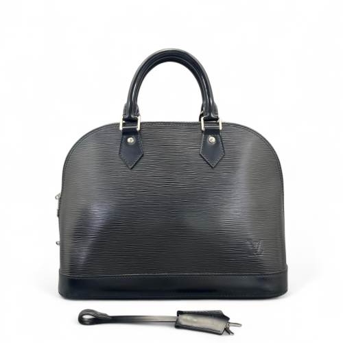 Louis Vuitton Alma PM Epi Black
