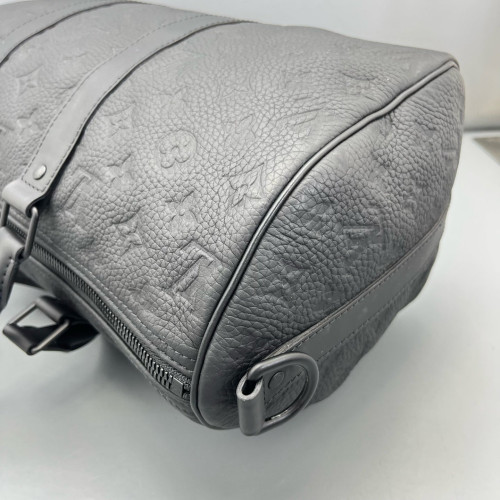 Louis Vuitton Keepall Bandouliere 35 Monogram Empreinte Black