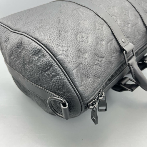 Louis Vuitton Keepall Bandouliere 35 Monogram Empreinte Black