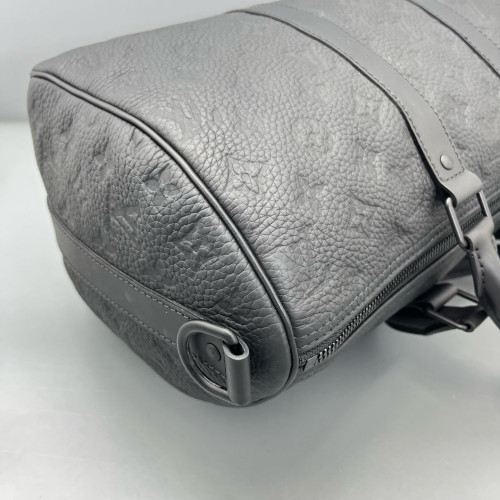 Louis Vuitton Keepall Bandouliere 35 Monogram Empreinte Black